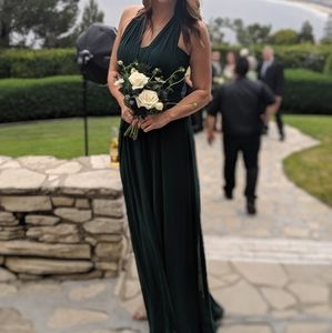 Birdy Green Bridesmaid Dress Convertible Strapless